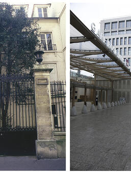 Siège des éditions le Seuil, rue Jacob et Rosa parks