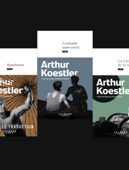 Couvertures des rééditions d'Arthur Koestler