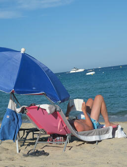 La lecture pendant les vacances