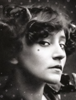 Affiche de l'exposition Les mondes de Colette à la BnF