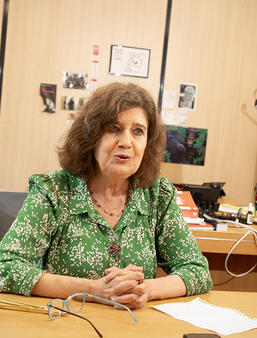 Dominique Simonnot, contrôleuse générale des lieux de privation de liberté