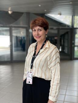 Sandrine Gropp, présidente présidente de l’Association des directeurs et personnels de direction des bibliothèques universitaires et de la documentation