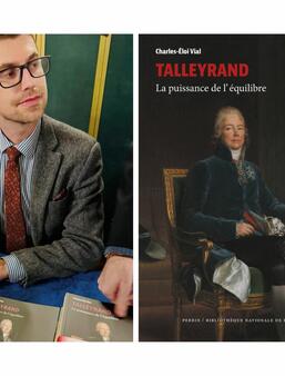 Charles-Éloi Vial, lauréat du prix du Livre Talleyrand 2025