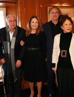 Le jury réuni au sein de l'établissement Drouant à Paris, présidé par Reha Hutin