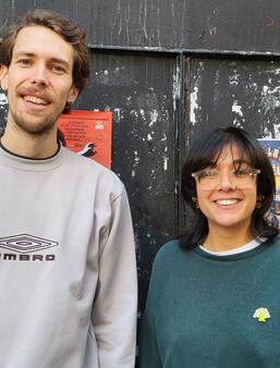 Quentin Guibereau et Floriane Candelon