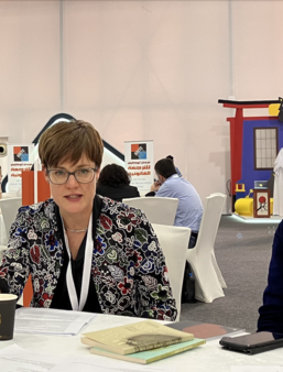  Rachel Stevens (British Council) et Sean Campbell (Époque press) - Photo OS 