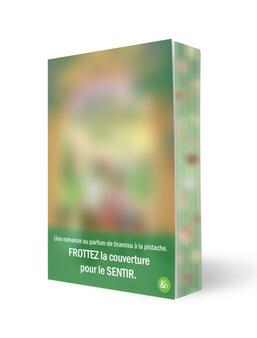 Le teasing flouté de la 1ère couverture olfactive de HarperCollins avant sa révélation le 20 février