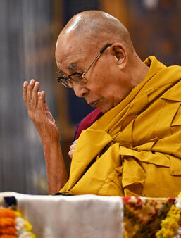 Le Dalaï-Lama en 2023