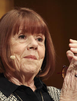 Gisèle Pelicot en Allemagne pour le lancement de l'édition allemande de ses mémoires, "Eine Hymne an das Leben", le 24 février 2026