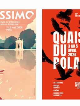 Affiche Italissimo et Quais du polar 2026