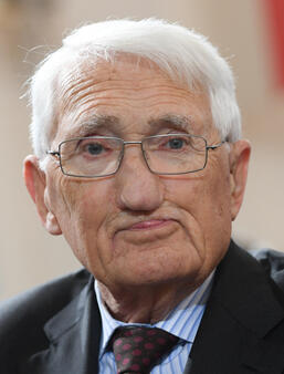 Jürgen Habermas en 2016