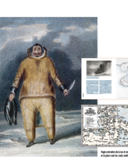 Pages extraites de Là où le temps et la glace sont les seuls maîtres