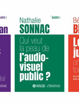 Les violences qui tuent l’enfance. L’enfer intrafamilial, de Steffy Alexandrian, Qui veut la peau de l’audiovisuel public ? de Nathalie Sonnac et Les juges ont-ils vraiment tous les droits ? de Béatrice Burgère
