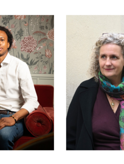 Abibou Diouf, lauréat du prix du Premier Roman, et Tiffany Tavernier, lauréate du prix de la Rentrée, distingués par La Forêt des Livres 2026