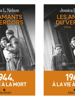 La couverture de Les Amants du Vercors », de Jessica L. Nelson (Albin Michel).