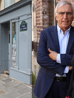 Bernard Barrault et Betty Mialet.