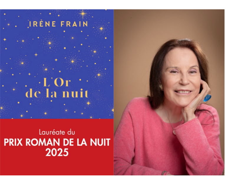 Irène Frain lauréate du prix du Roman de la Nuit 2025