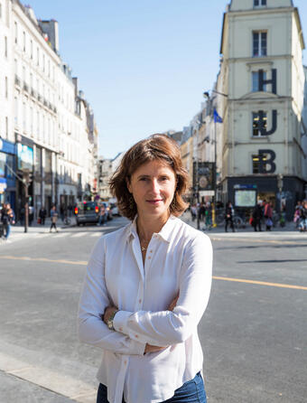 Sophie Caillat, créatrice des éditions du Faubourg.