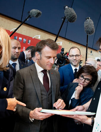 Brigitte Macron, Emmanuel Macron, Rachida Dati, Jean-Baptiste Passé et...