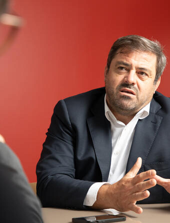 Enrique Martinez, président directeur général du groupe Fnac Darty