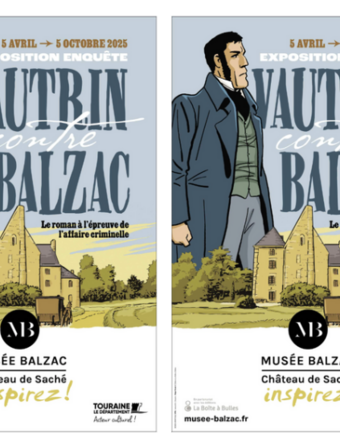 Affiche de l'exposition enquête Vautrin contre Balzac