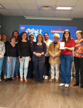 Une partie du jury du Prix littéraire inclusif 2025