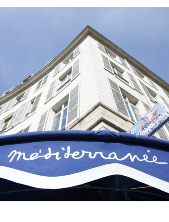 Le restaurant La Méditerranée, dans le VIe arrondissement de Paris, accueille chaque année la remise du prix Médicis