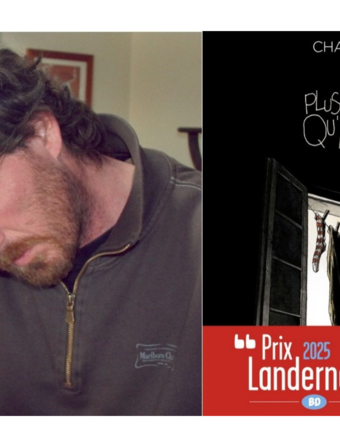 Christophe Chabouté, lauréat du prix Landerneau BD pour son album Plus loin qu'ailleurs