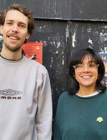 Quentin Guibereau et Floriane Candelon