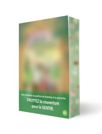 Le teasing flouté de la 1ère couverture olfactive de HarperCollins avant sa révélation le 20 février