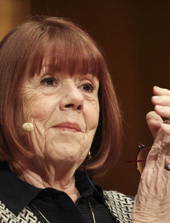 Gisèle Pelicot en Allemagne pour le lancement de l'édition allemande de ses mémoires, "Eine Hymne an das Leben", le 24 février 2026