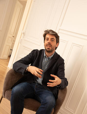 Adrien Bosc, directeur de Julliard et Éditions du sous-sol