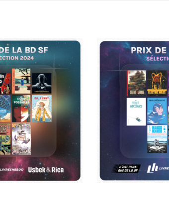 Les sélections des prix de la BD SF 2024 & 2025