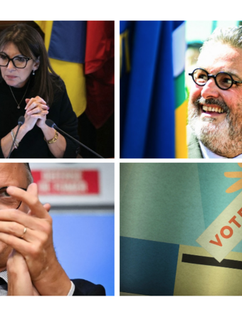 Anne Hidalgo, Olivier Bianchi et Édouard Philippe