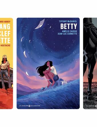 Trois premières parutions de la collection Le Lombard Gallmeister