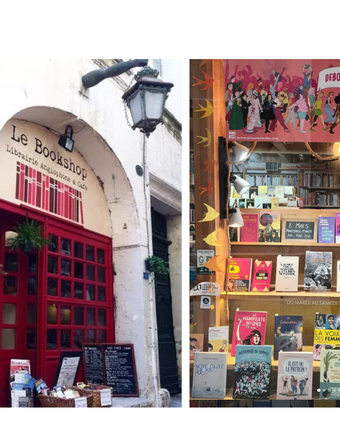 A Montpellier, Le Bookshop et Fiers de lettres