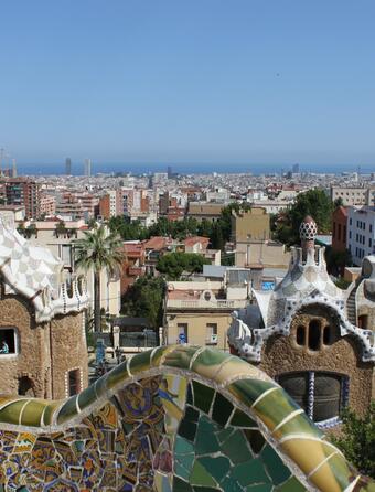 Vue de Barcelone 