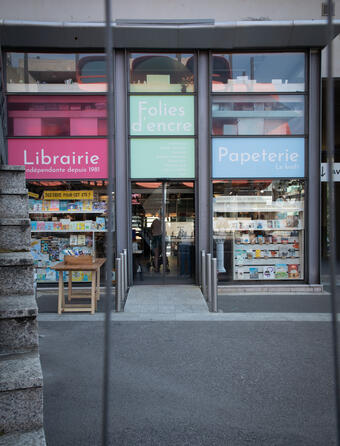 La librairie Folies d'encre à Montreuil