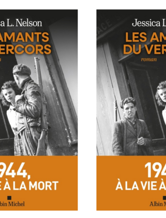 La couverture de Les Amants du Vercors », de Jessica L. Nelson (Albin Michel).