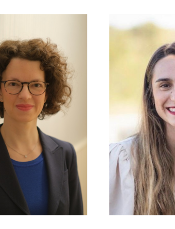 Marie-Anne Jost-Kotik, directrice éditoriale des Éditions First (à gauche), et Cyrielle Londero, responsable éditoriale et à la tête du projet Bookstream (à droite)