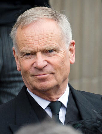 Jeffrey Archer à Londres, en 2013.