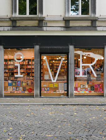 Une librairie à Liège, en Belgique (c) Michael Nguyen - Nurphoto via AFP