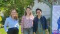 De gauche à droite : Julie Malaure, Armelle Gallineau et Phalène de La Valette, créatrices du Festival.