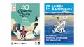 De gauche à droite les affiches du festival Comédie du Livre et du festival Littéraire de Deauville 2025