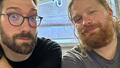 Julien et Quentin, bibliothécaires podcasteurs critiques
