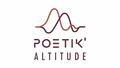 Logo festival Poetik'Altitude 