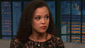 JESMYN WARD - PHOTO COPIE D'ÉCRAN/LATE NIGHT WITH SETH MEYERS