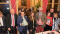 Les lauréats du prix « I Scemi Astutti – Entre Deux Rives » 2025 entourés des membres du jury