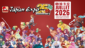 Affiche officielle de la 25e édition de Japan Expo, du 9 au 12 juillet 2026 au Parc des Expositions de Paris Nord Villepinte.