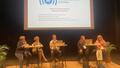 Table ronde sur les coopérations inhabituelles en bibliothèque, lors des journées d'études 2026 de l'ABD 